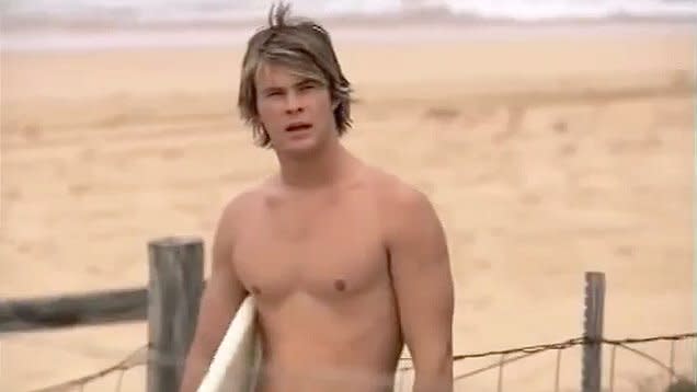 One of the show's biggest exports is Chris Hemsworth. Photo: Channel 7.