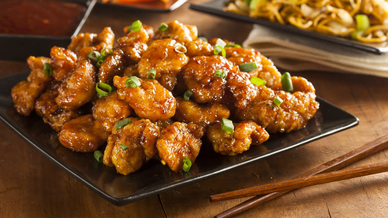 Orange chicken