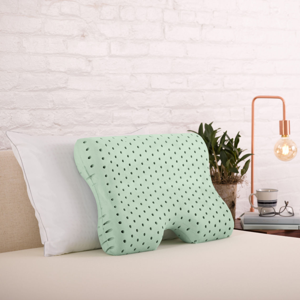 These firm pillows stay cool through the night. (Photo: JCPenney)