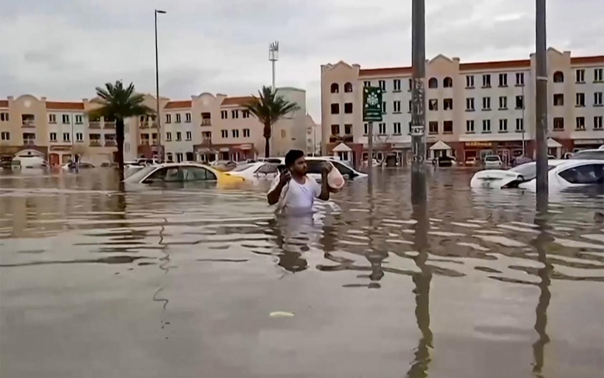 Some inland areas of the UAE recorded more than 80mm of rain over 24 hours
