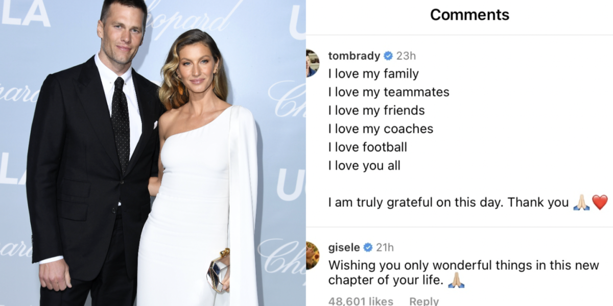 Gisele Bündchen 'Sincerely Happy' for Tom Brady But 'Moved on': Sources