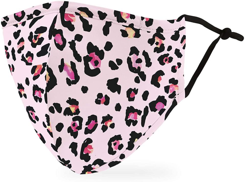 Weddingstar 3-Ply Reusable Face Mask - Pink Leopard Print