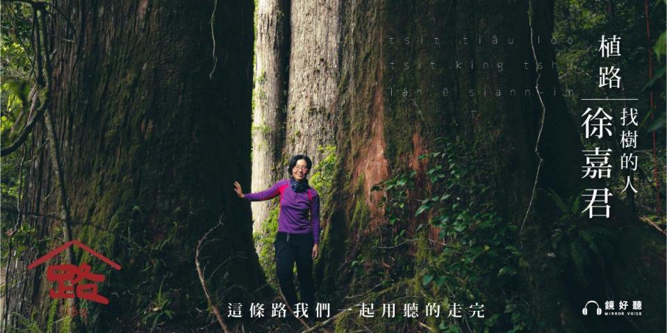 附生植物研究員、「找樹的人」團隊製作人徐嘉君（圖片：鏡好聽提供）