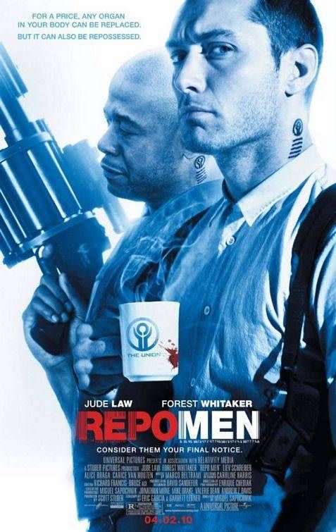 Movie: Repo Men, starring Jude Law