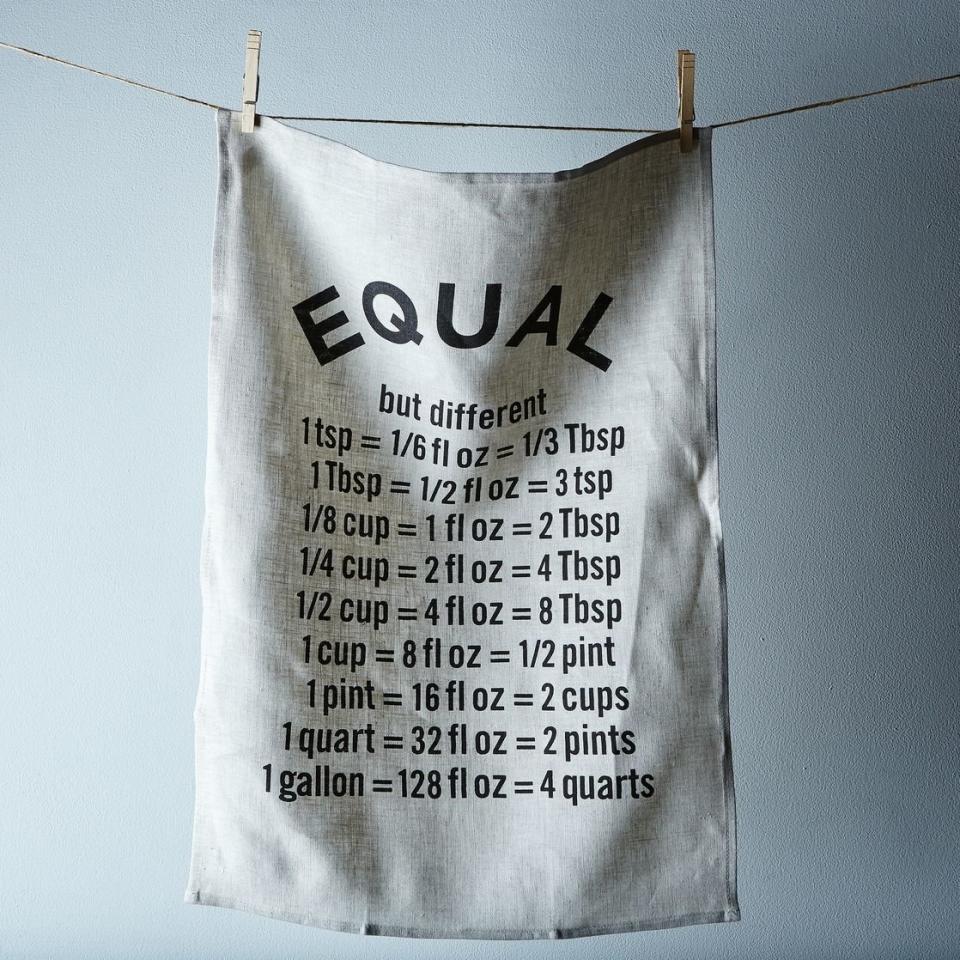 "Equal" Tea Towel