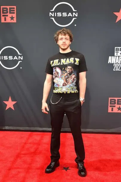 PHOTO: Jack Harlow attends the 2022 BET Awards at Microsoft Theater on June 26, 2022, in Los Angeles. (Aaron J. Thornton/Getty Images for BET)