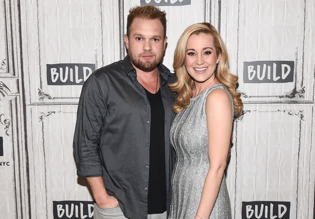 Jacobs (left) and Kellie Pickler in 2017. 