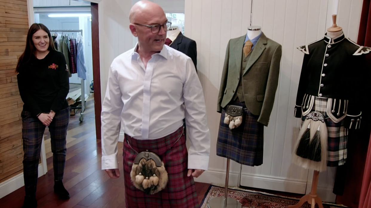 Gregg Wallace travelled to Edinburgh for his Big Weekend series (Channel 5/Rumpus Media/PA)