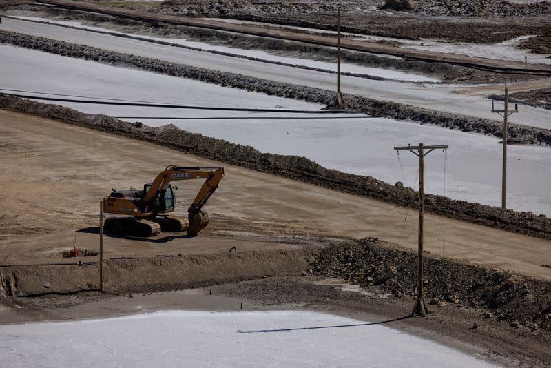 FILE PHOTO: Albemarle Lithium Facility in Silver Peak, Nevada, U.S.