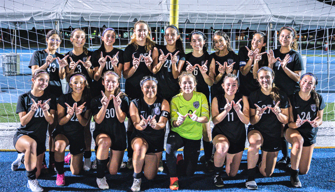 The True North girls’ soccer team advanced to the region finals for the first time.
