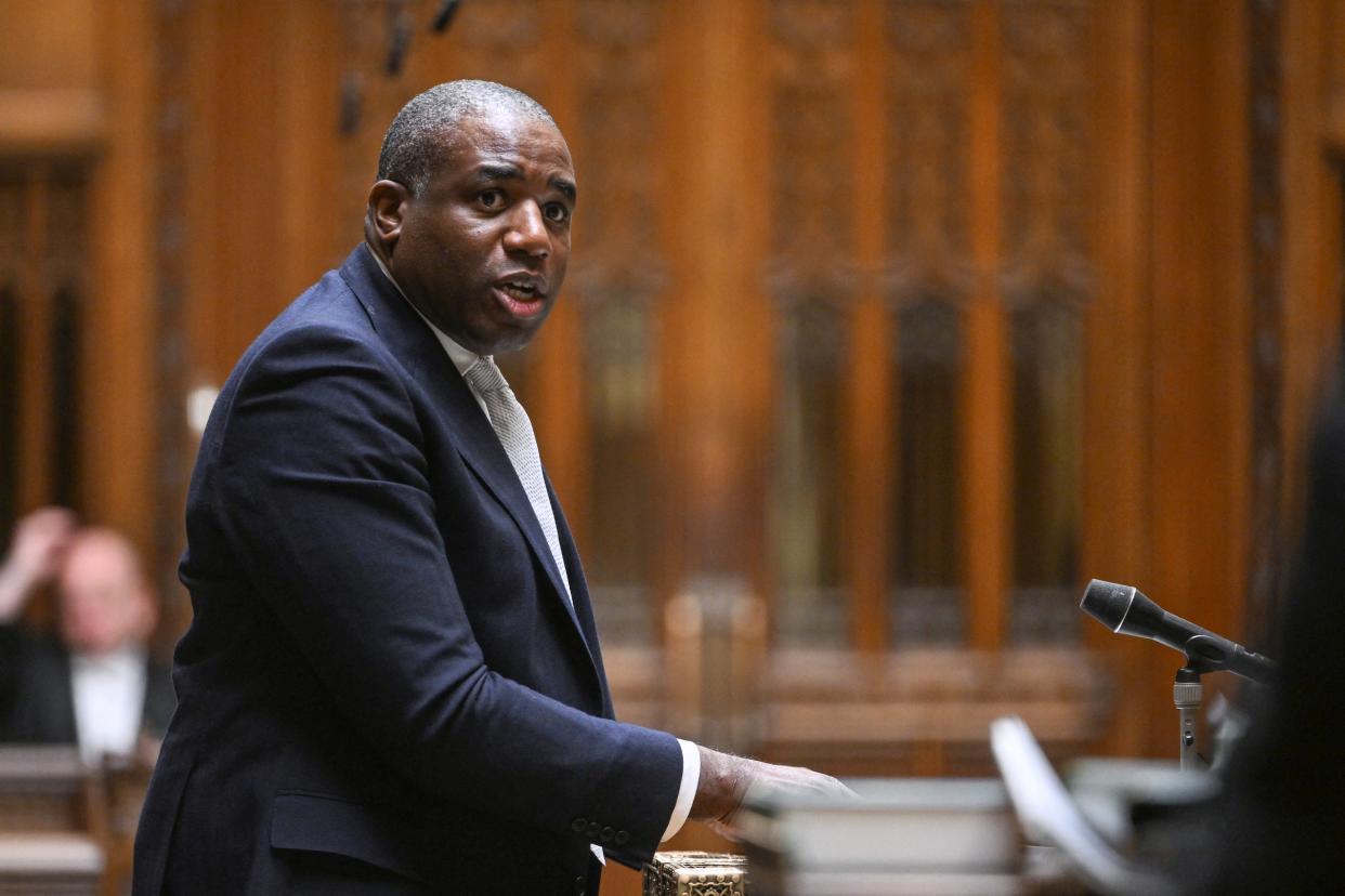 David Lammy (via REUTERS)