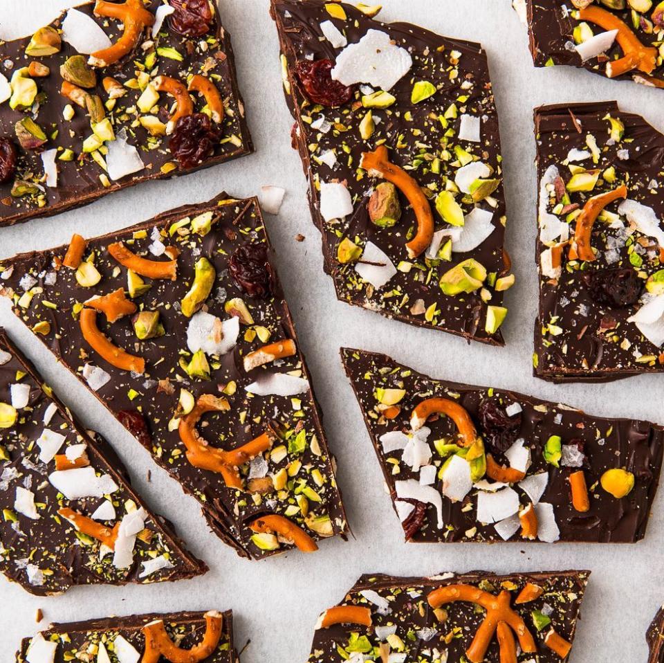 Sweet 'N Salty Chocolate Bark