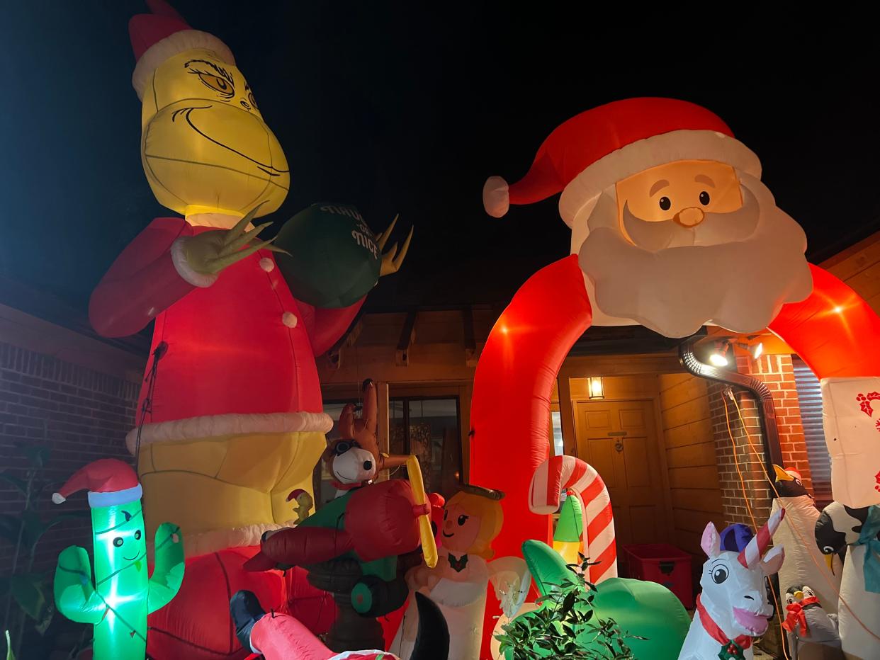 2023 Tour of Lights: 3701 Sally Lane is inflatable central.