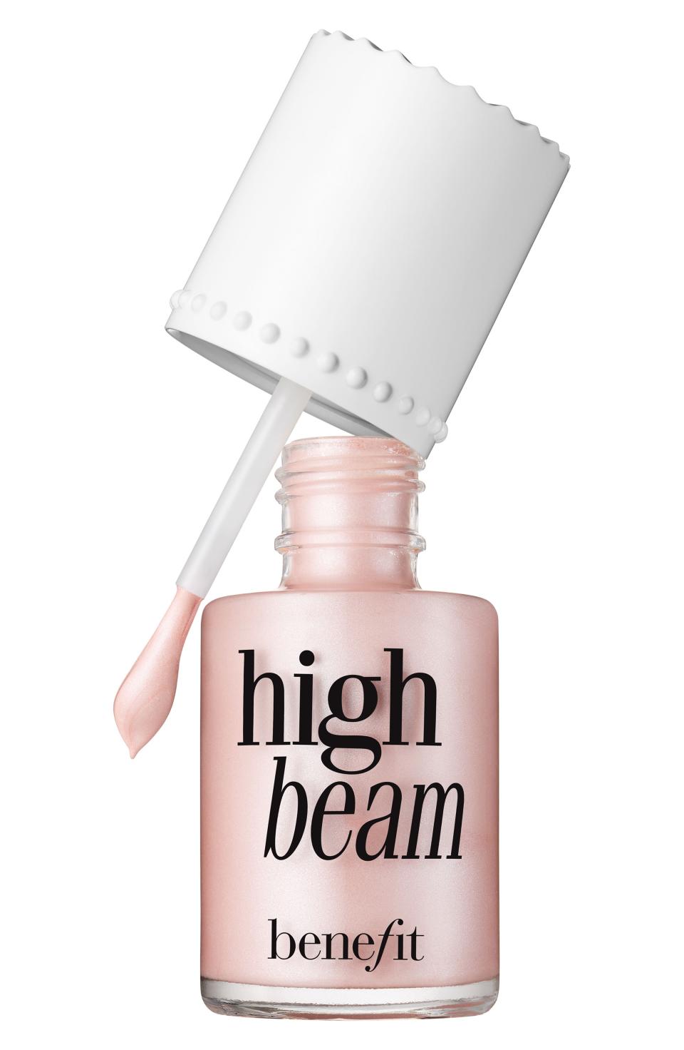 <p><strong>BENEFIT COSMETICS</strong></p><p>nordstrom.com</p><p><strong>$22.10</strong></p><p><a rel="nofollow noopener" href="https://shop.nordstrom.com/s/benefit-high-beam-satiny-pink-liquid-highlighter/4700078" target="_blank" data-ylk="slk:SHOP;elm:context_link;itc:0;sec:content-canvas" class="link ">SHOP</a></p><p>This highlighter has been around since before highlighter was even cool-which speaks volumes to just how good it really is. Dab the iridescent pink formula on the inner corner of the eye, across the brow bones, and on cheekbones for a lit-from-within glow.</p>