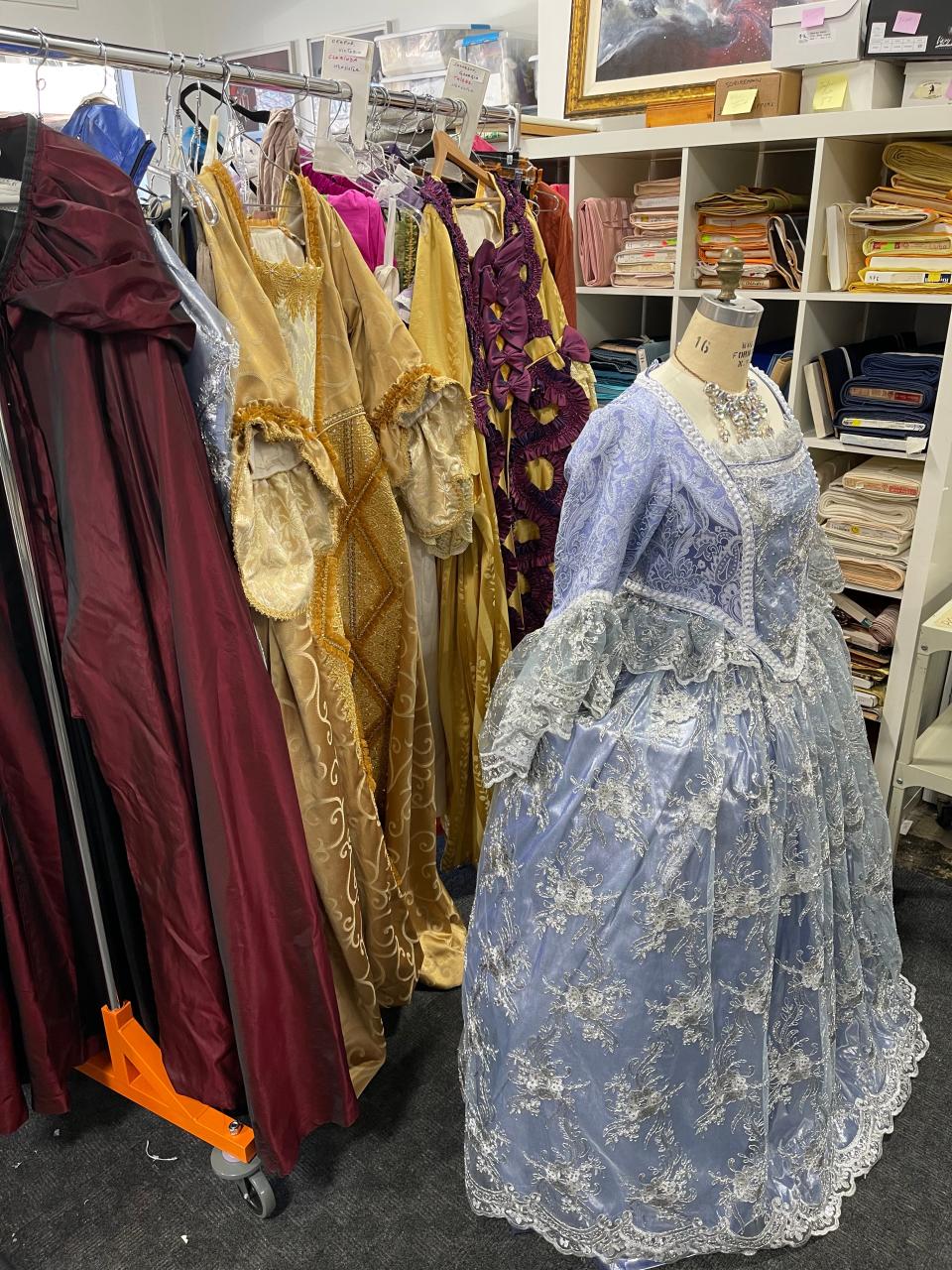 Costumes for Kentucky Opera's production of "Cinderella"