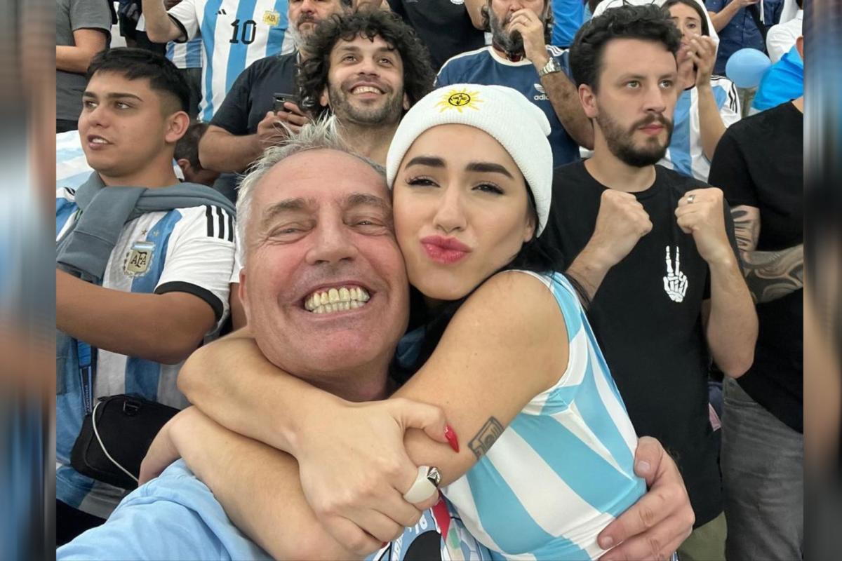 Lali Espósito and Marley crossed Twitter with the Argentina-Holland referee