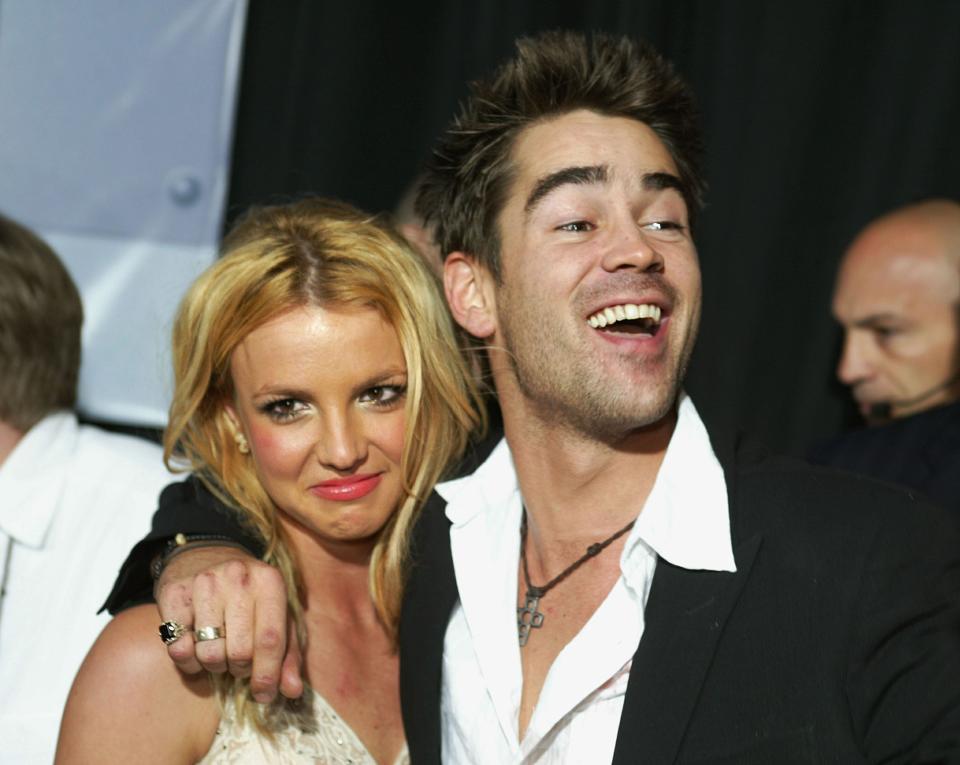 Britney Spears and Colin Farell (Getty Images)