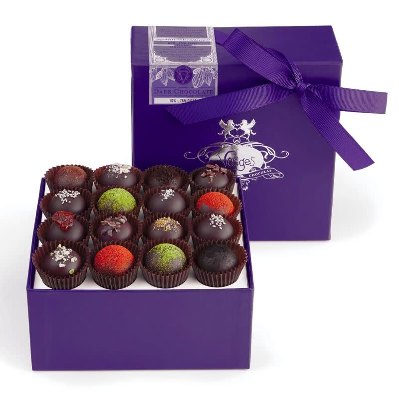 <p><a href="https://go.redirectingat.com?id=74968X1596630&url=https%3A%2F%2Fwww.vosgeschocolate.com%2Fcollections%2Fdark-chocolate-truffles%2Fproducts%2Fdark-chocolate-truffle-collection-16-pieces&sref=https%3A%2F%2Fwww.esquire.com%2Ffood-drink%2Ffood%2Fg38552716%2Fbest-valentines-chocolate-candy%2F" rel="nofollow noopener" target="_blank" data-ylk="slk:Shop Now;elm:context_link;itc:0;sec:content-canvas" class="link ">Shop Now</a></p><p>Dark Chocolate Truffle Collection</p><p>vosgeschocolate.com</p><p>$50.00</p>