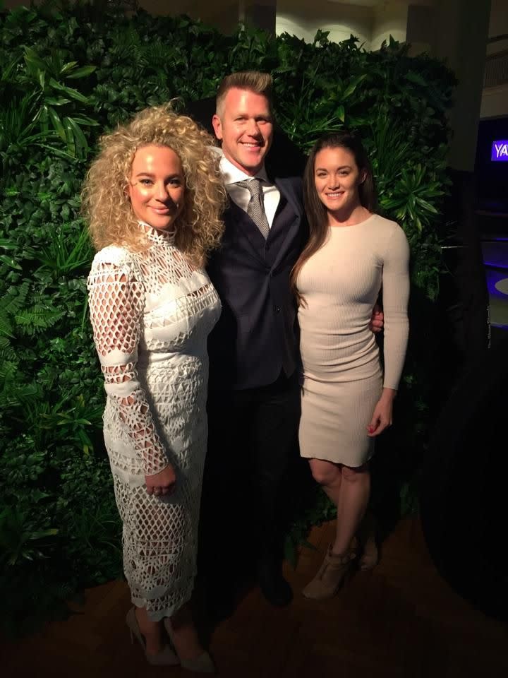 Ash Pollard, Scott Gooding and Lynzey Murphy at the official launch of Be. Photo: Supplied.