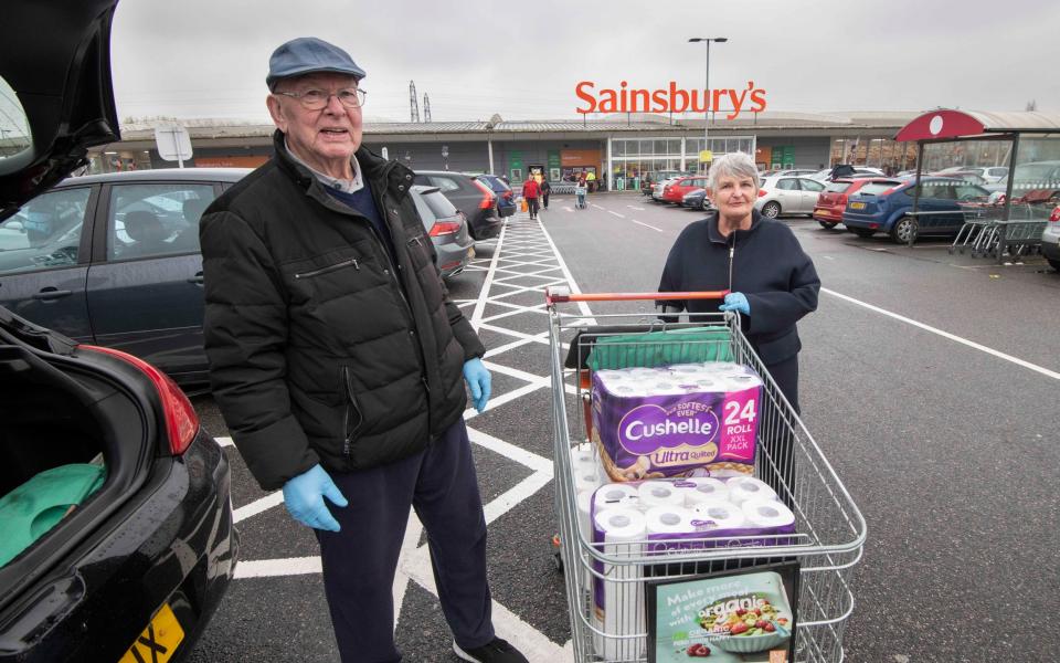 The supermarket claimed it had been able to make the reductions because the price of pulp used to make toilet rolls had fallen after two years of inflation. - JULIAN SIMMONDS