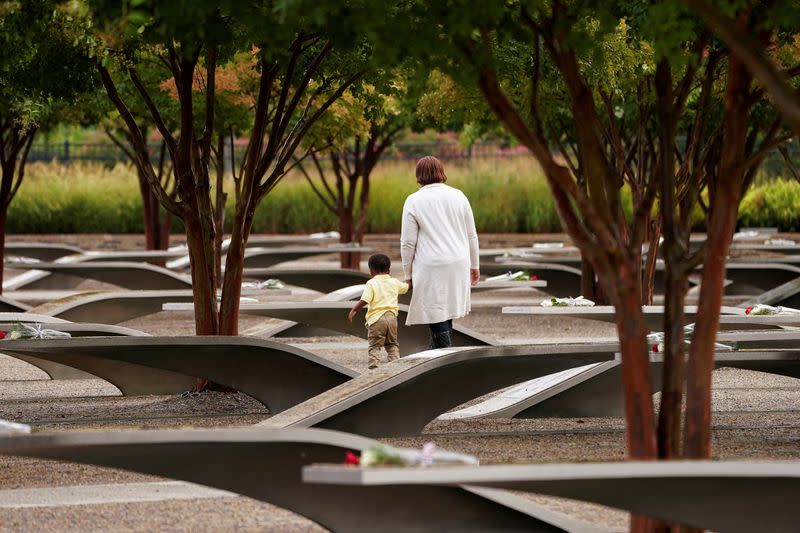 Ceremony to mark 22nd anniversary of September 11, 2001 attacks on the United States