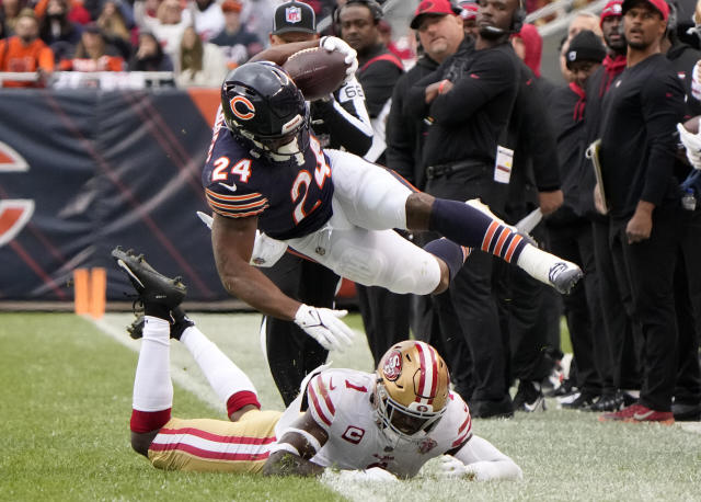 chicago bears vs 49ers 2022