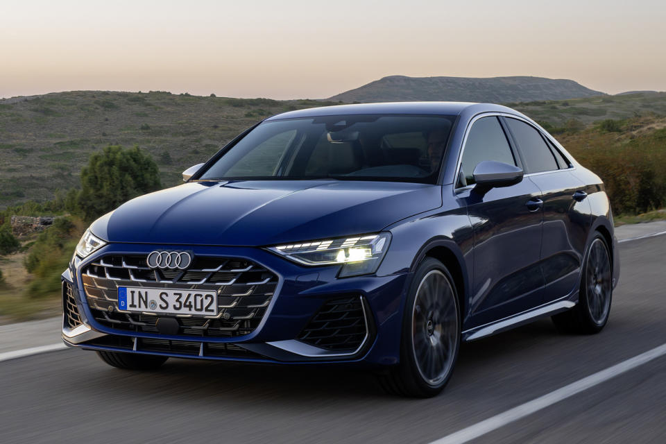 2024 Audi Audi S3 saloon front driving