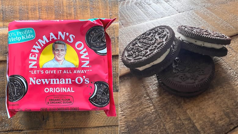 Newman-O's original cookies
