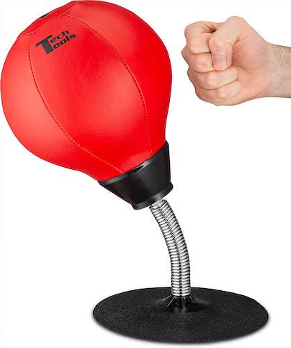 Tech Tools Stress Buster Desktop Punching Bag