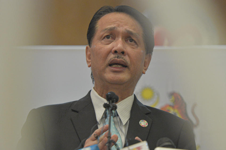 Health Director-General Datuk Dr Noor Hisham Abdullah speaks at a press conference in Putrajaya June 1, 2020. — Picture by Shafwan Zaidon