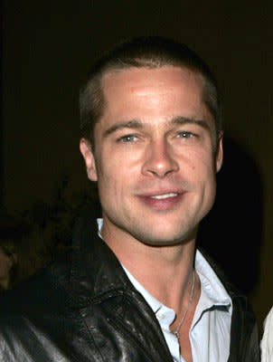 Brad Pitt at the Los Angeles special screening of ThinkFilm's Going Upriver: The Long War of John Kerry