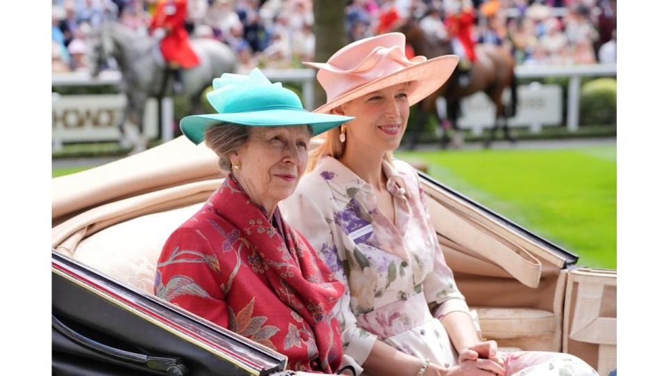 Princess Royal and Lady Gabriella Kingston at Royal Ascot