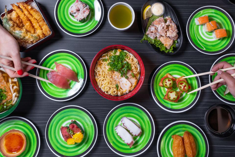 Kura Revolving Sushi Bar opened its first Arizona restaurants in late 2021, with locations in Phoenix and Chandler.