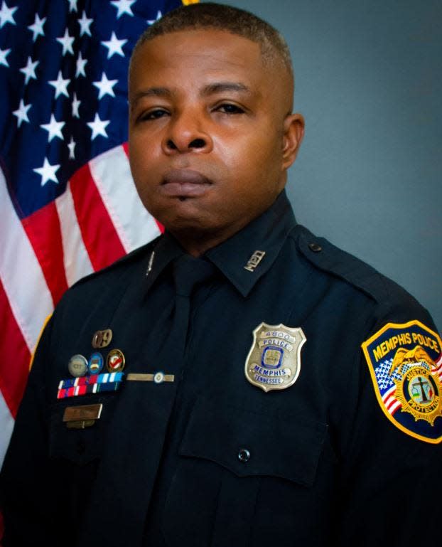 Officer Geoffrey Redd was shot Feb. 2 responding to a call at the Poplar-White Station Library. He died Feb. 18 at Regional One Hospital.
(Photo: Courtesy of the Memphis Police Department)