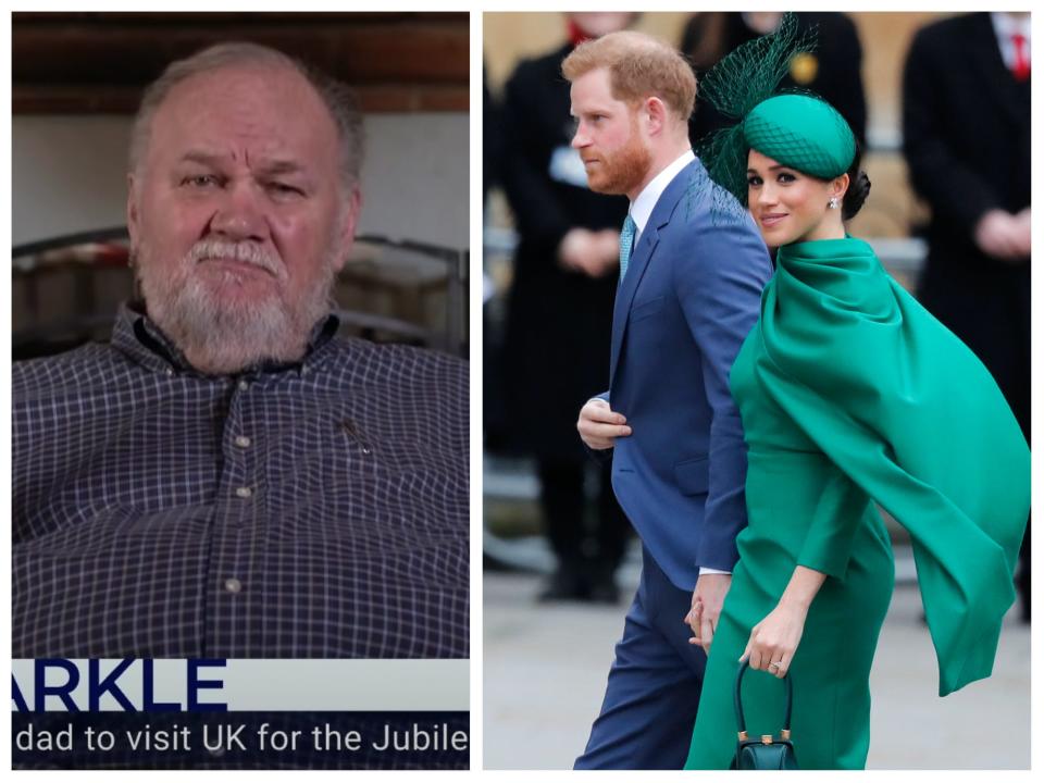 thomas markle, harry and meghan