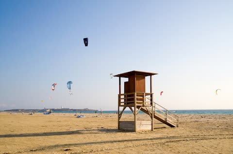 Tarifa attracts kitesurfers - Credit: GETTY