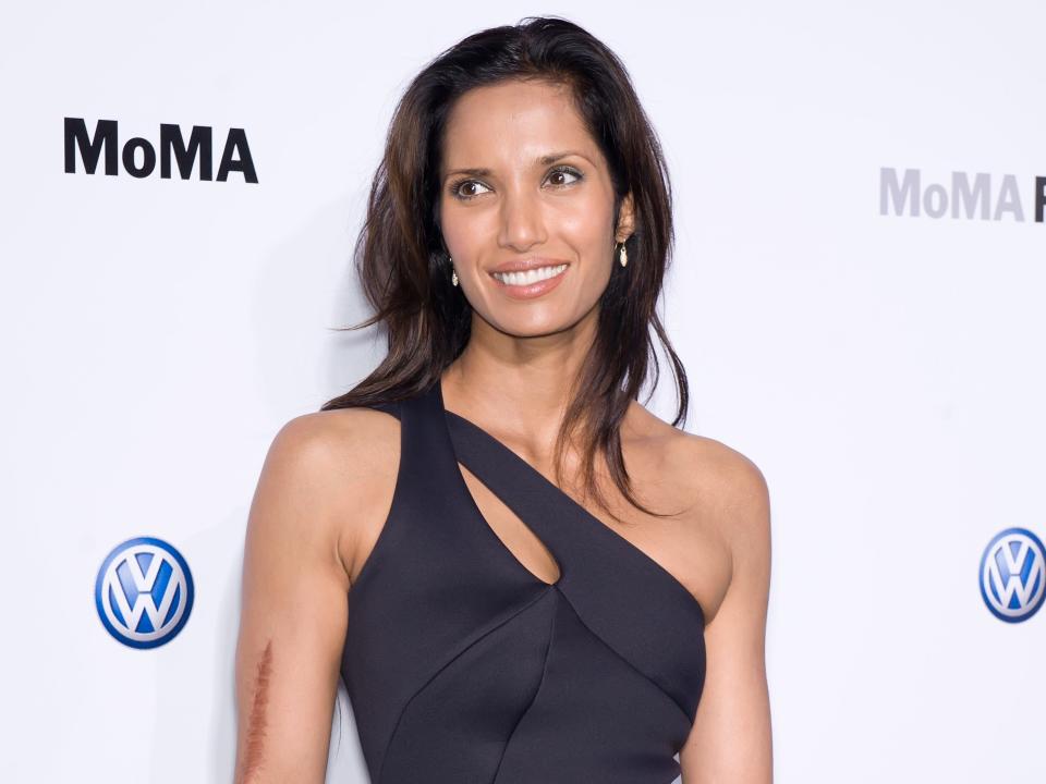 Padma Lakshmi and her scar on her arm