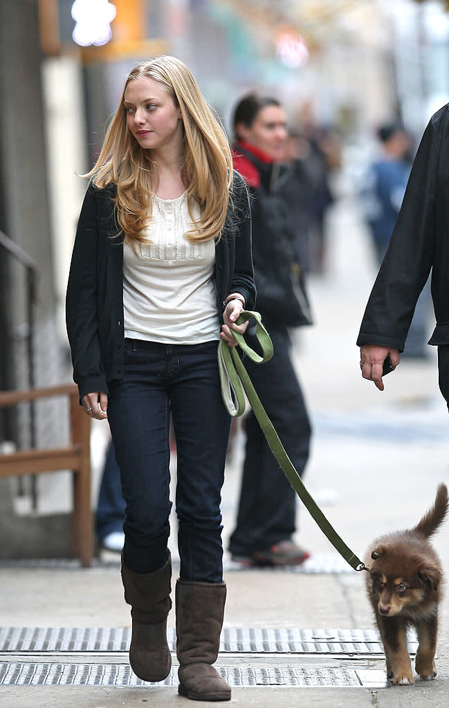 Seyfried Amanda Movie Set