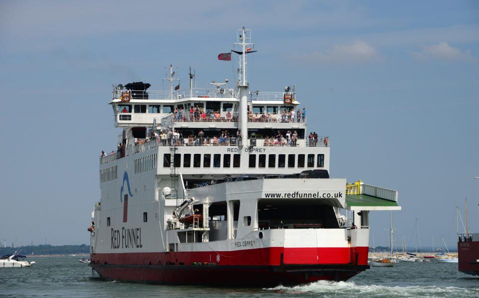 Red Funnel ferry - Roger Arbon/Solent News & Photo Agency