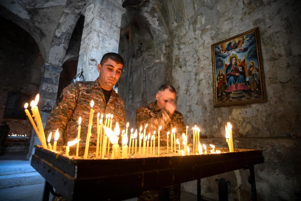 El monasterio que pasa de Armenia a Azerbaiyán tras el alto el fuego