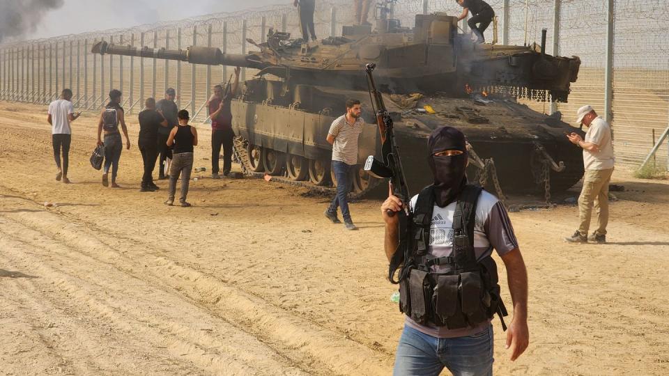 clashes between palestinian factions and israeli forces