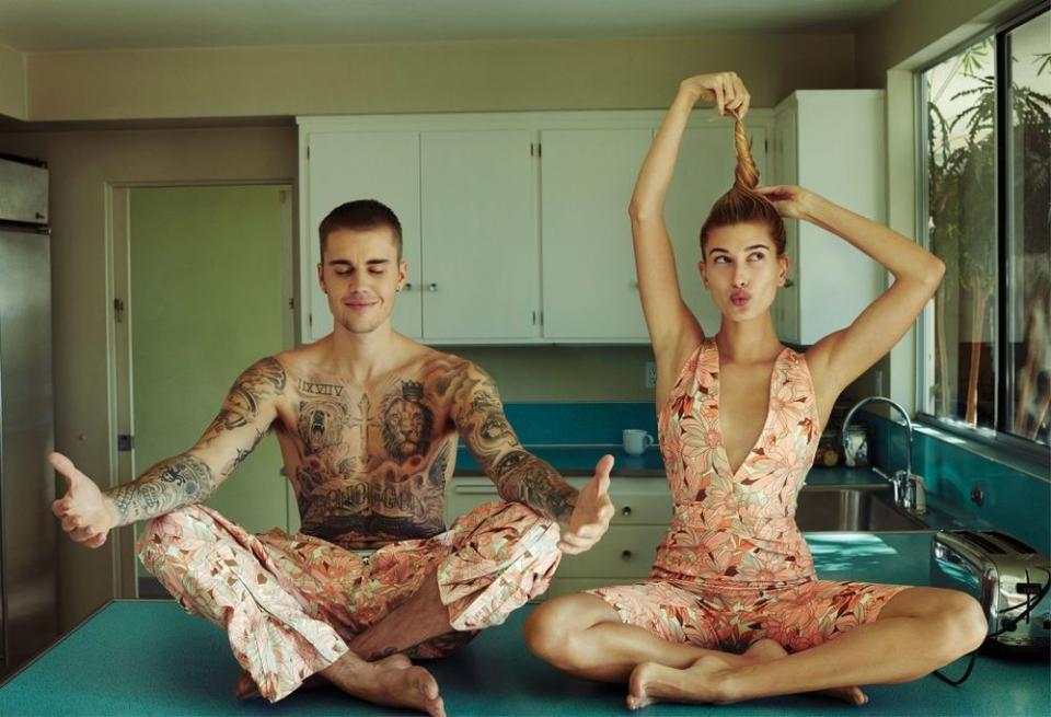 <strong>Justin Bieber and Hailey Baldwin</strong>