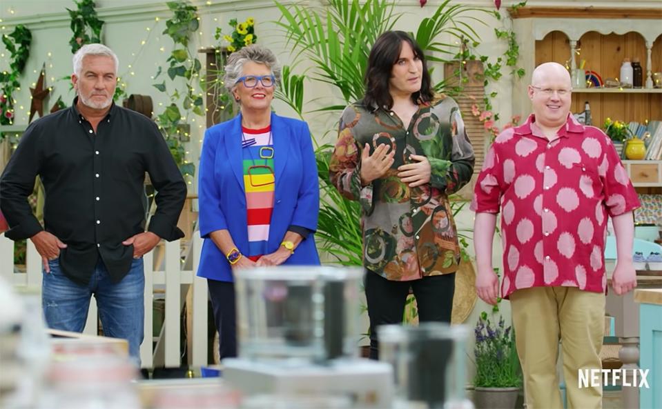 The Great British Baking Show, Collection 8, Paul Hollywood, Prue Leith, Matt Lucas, Noel Fielding