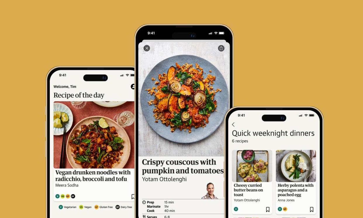<span>For one reader, the launch of the Guardian’s Feast app was very timely.</span><span>Illustration: Guardian Design</span>