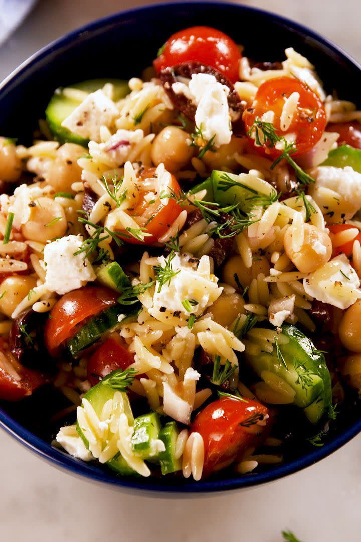 Greek Orzo Pasta Salad