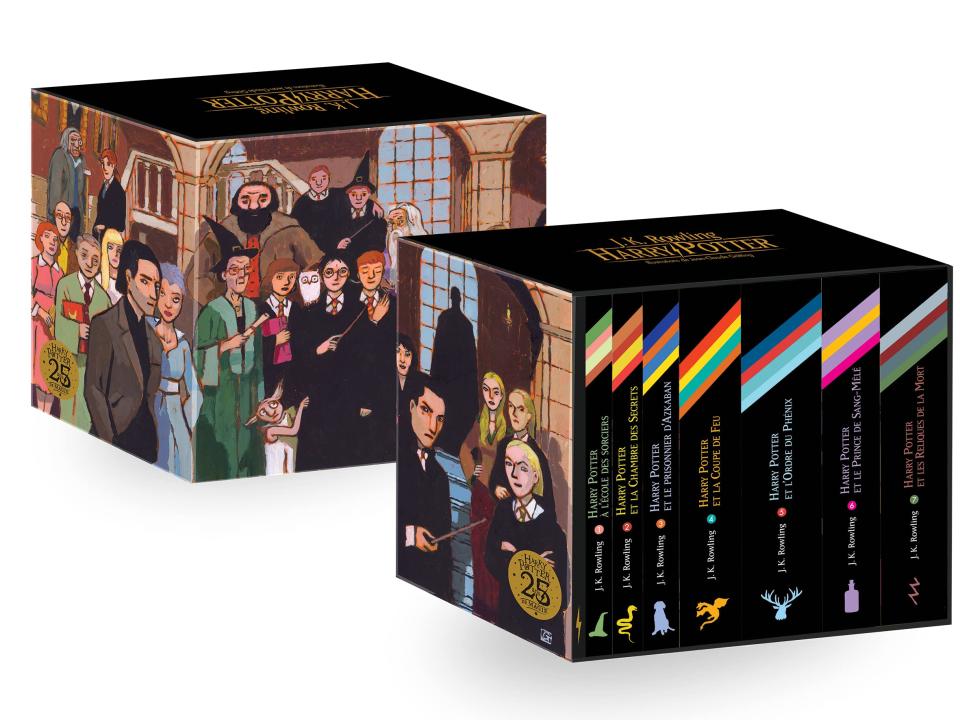Coffret collector sept livres Harry Potter