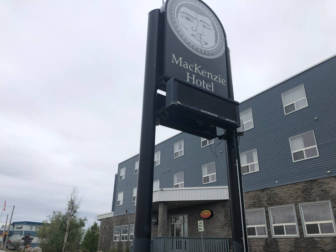 This Saturday will be the last night for Shivers Lounge and The Highway Restaurant, both of which were in Inuvik's MacKenzie Hotel. The lease expires Aug. 31. (Karli Zschogner/CBC - image credit)