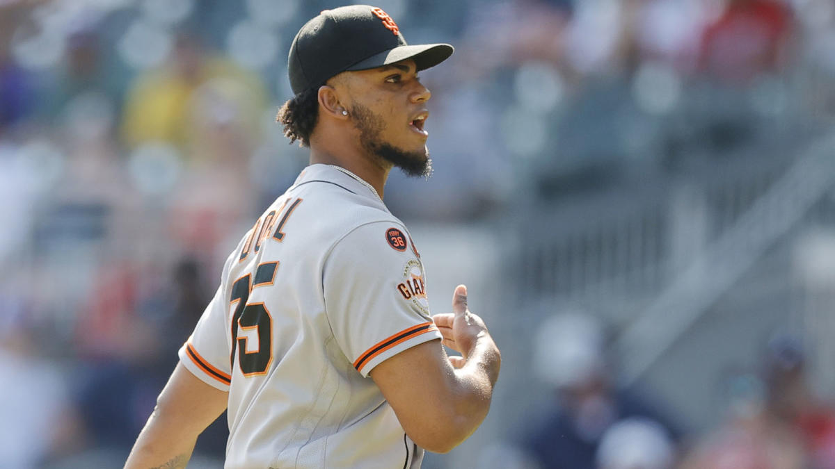 Giants closer Camilo Doval slams door on Padres with record-tying pitch –  NBC Sports Bay Area & California