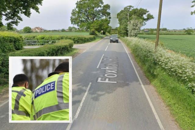 Crash - The collision occurred in Foxhall Road, Steeple. <i>(Image: Google/Newsquest)</i>