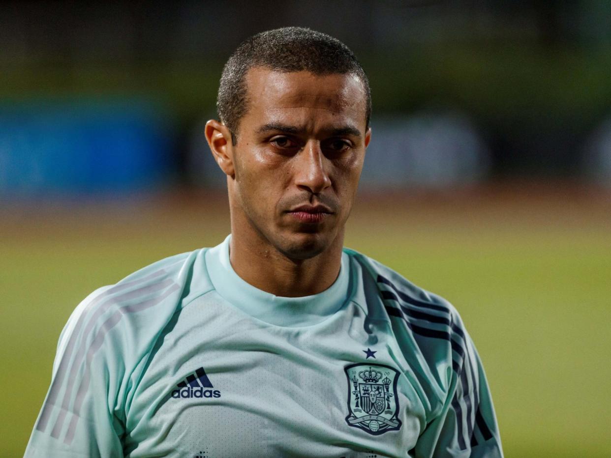 Thiago Alcantara has been offered to Manchester United despite Liverpool's interest: EPA